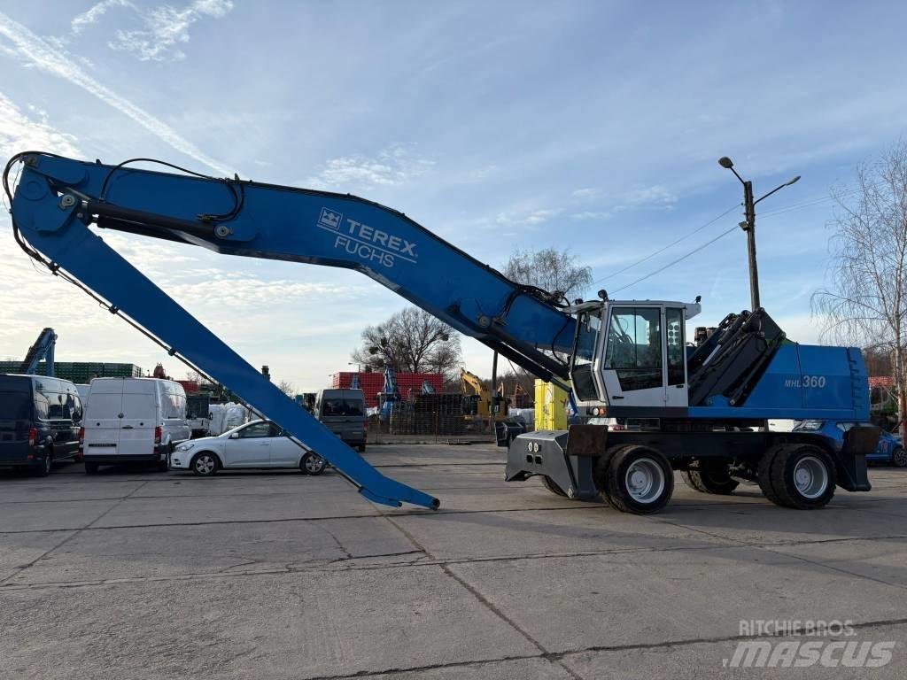 Fuchs MHL 360 D Перевантажувачі металобрухту/промислові навантажувачі