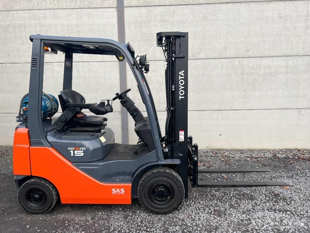 Toyota 02-8 FGF 15 Газові навантажувачі