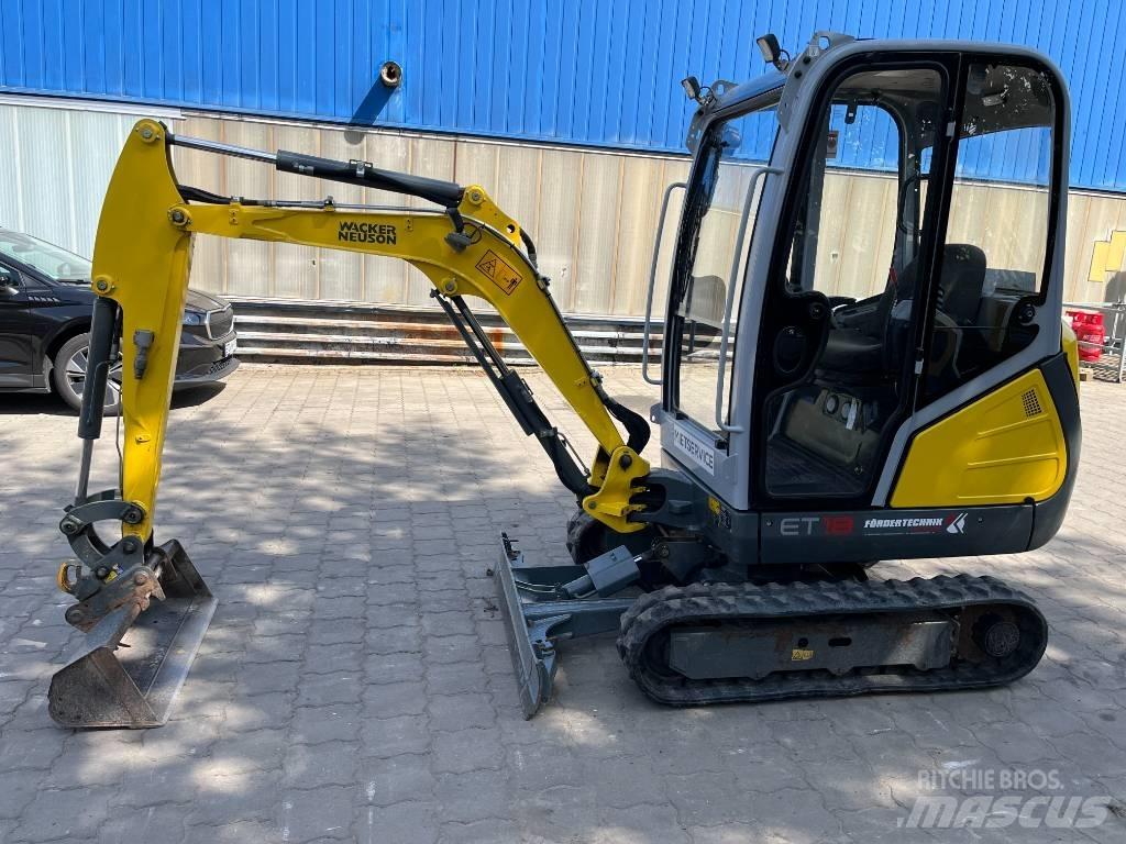 Wacker Neuson ET 18 Міні-екскаватори < 7т