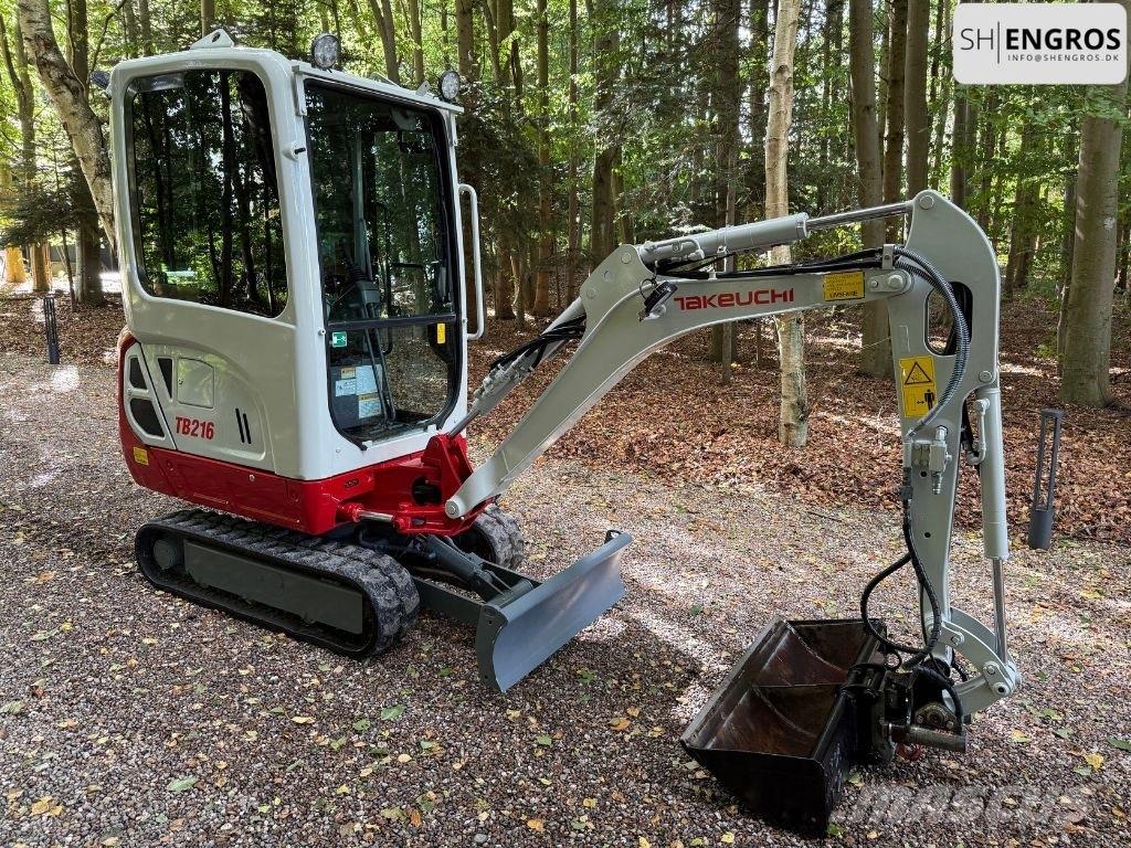 Takeuchi TB 216 Міні-екскаватори < 7т