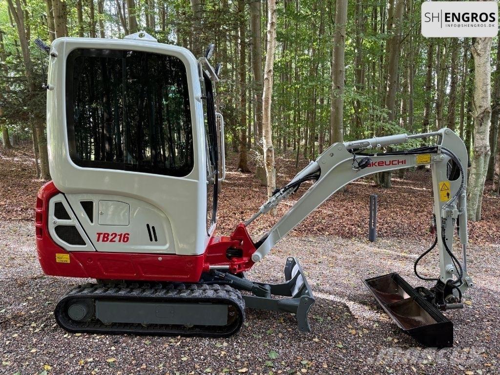 Takeuchi TB 216 Міні-екскаватори < 7т