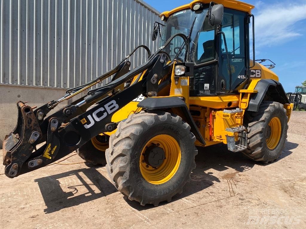 JCB 413 S Фронтальні навантажувачі