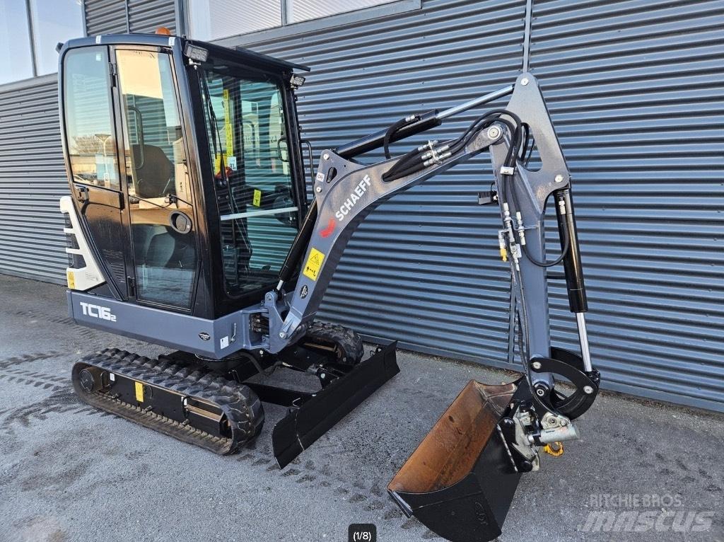 Terex tc16-2 Міні-екскаватори < 7т