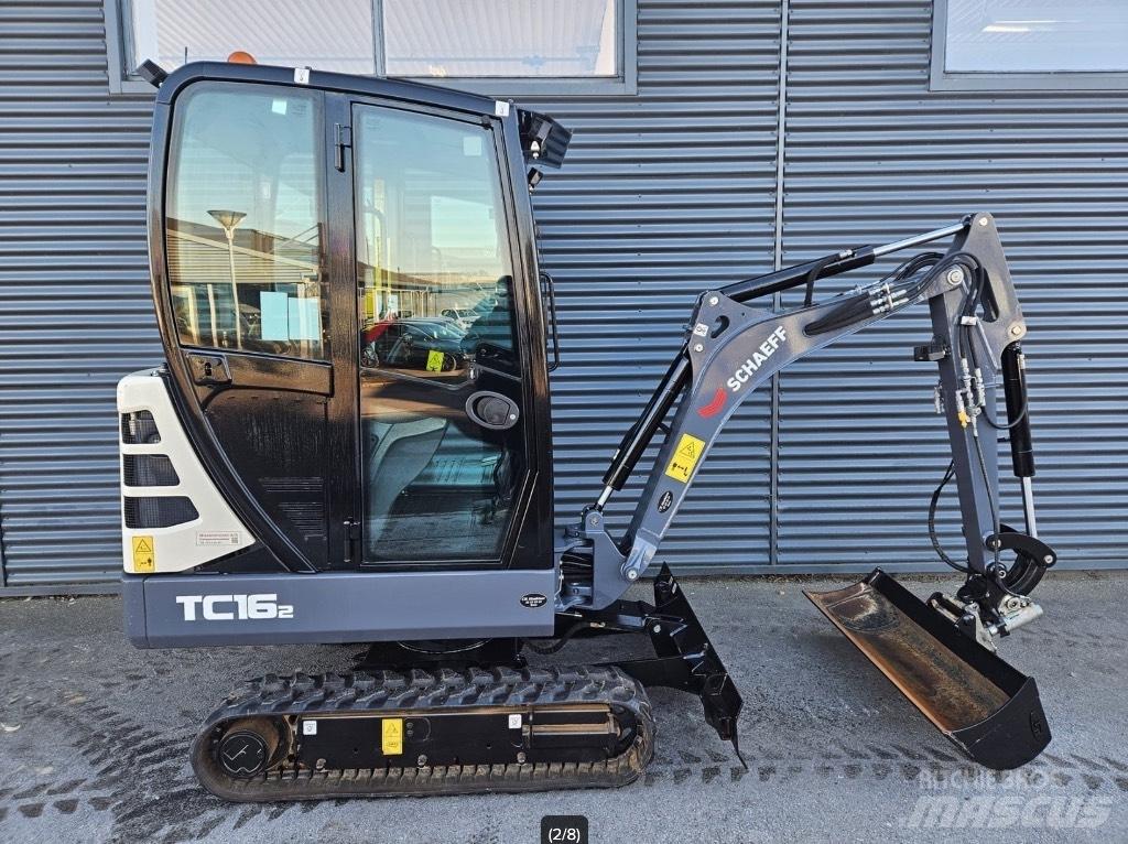 Terex tc16-2 Міні-екскаватори < 7т