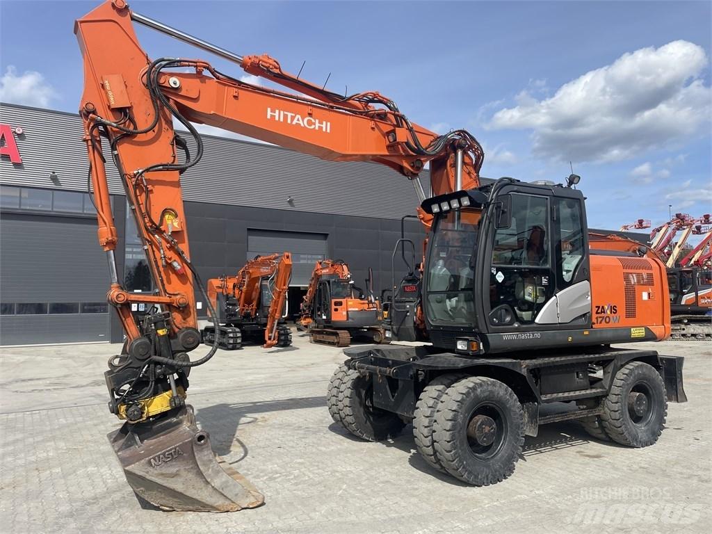 Hitachi ZX 170 W-5 B Колісні екскаватори