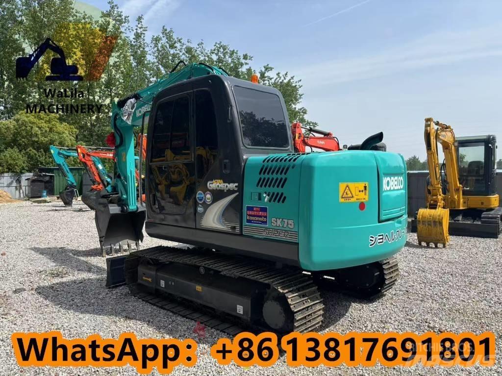 Kobelco SK 75 Міні-екскаватори < 7т