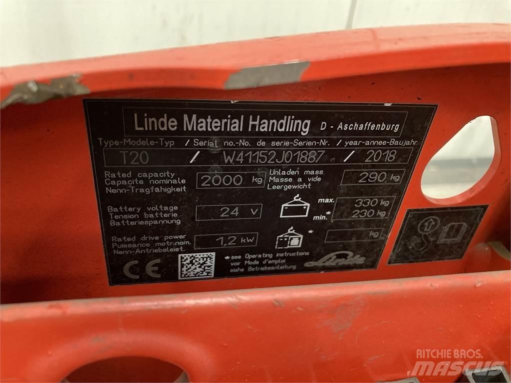 Linde T20 Штабелери
