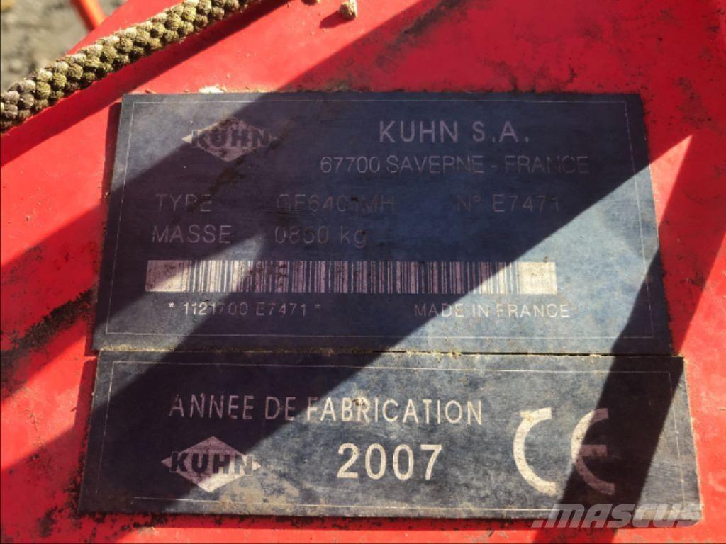 Kuhn GF 6401 MH Граблі і сінозворушувачі