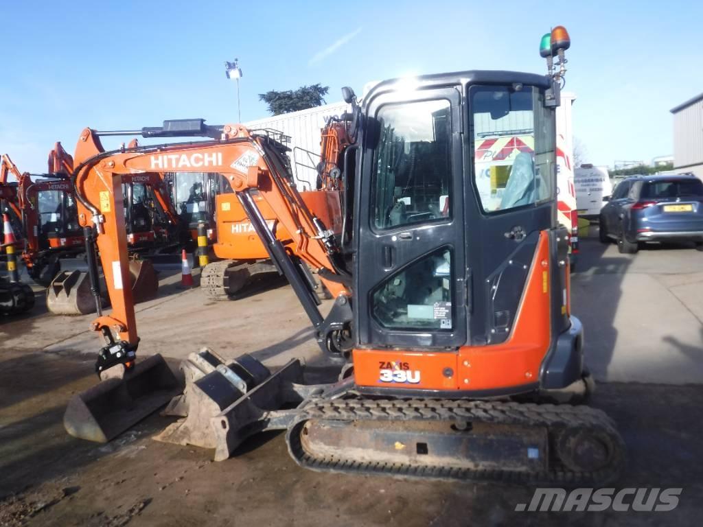 Hitachi ZX 33 U-6 Міні-екскаватори < 7т