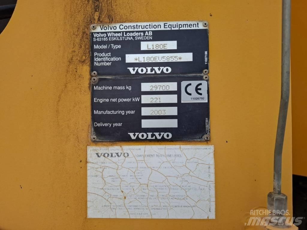 Volvo L 180 E Фронтальні навантажувачі