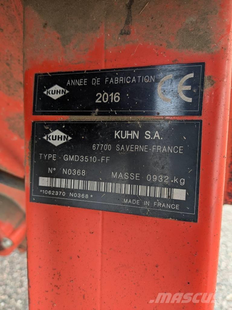 Kuhn GMD 3510 FF Косилки