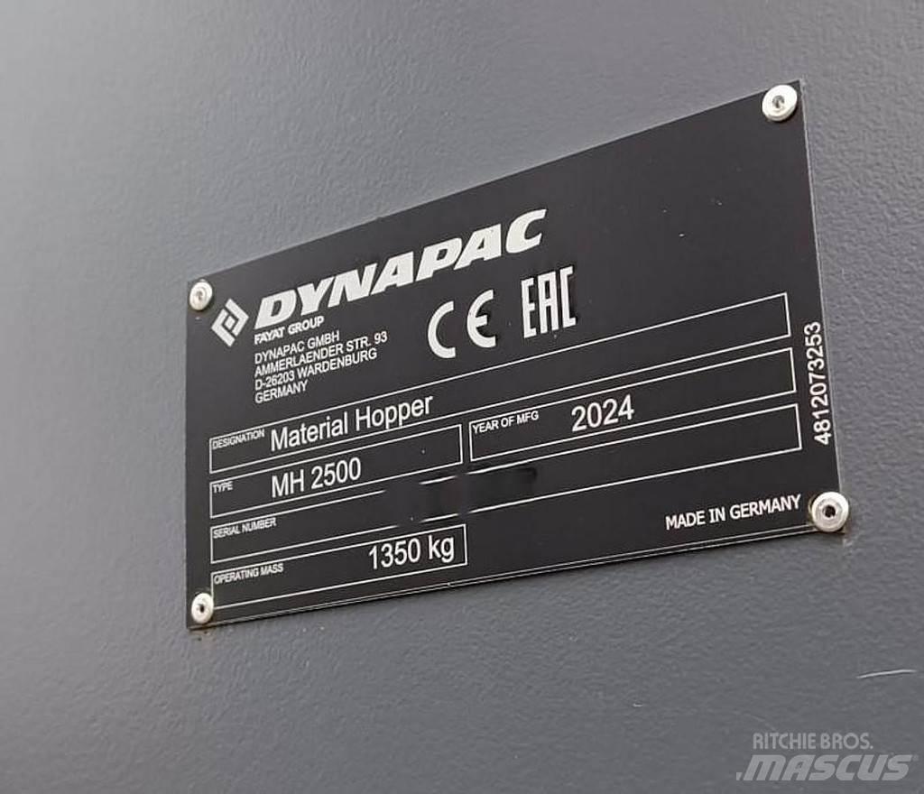 Dynapac MH2500 Годівниці для тварин