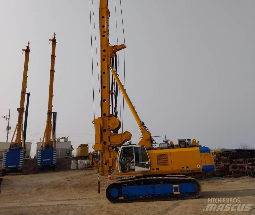 Bauer BC 40 Стаціонарні бурові установки
