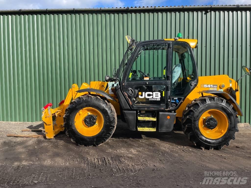 JCB 541-70 Телескопічні навантажувачі