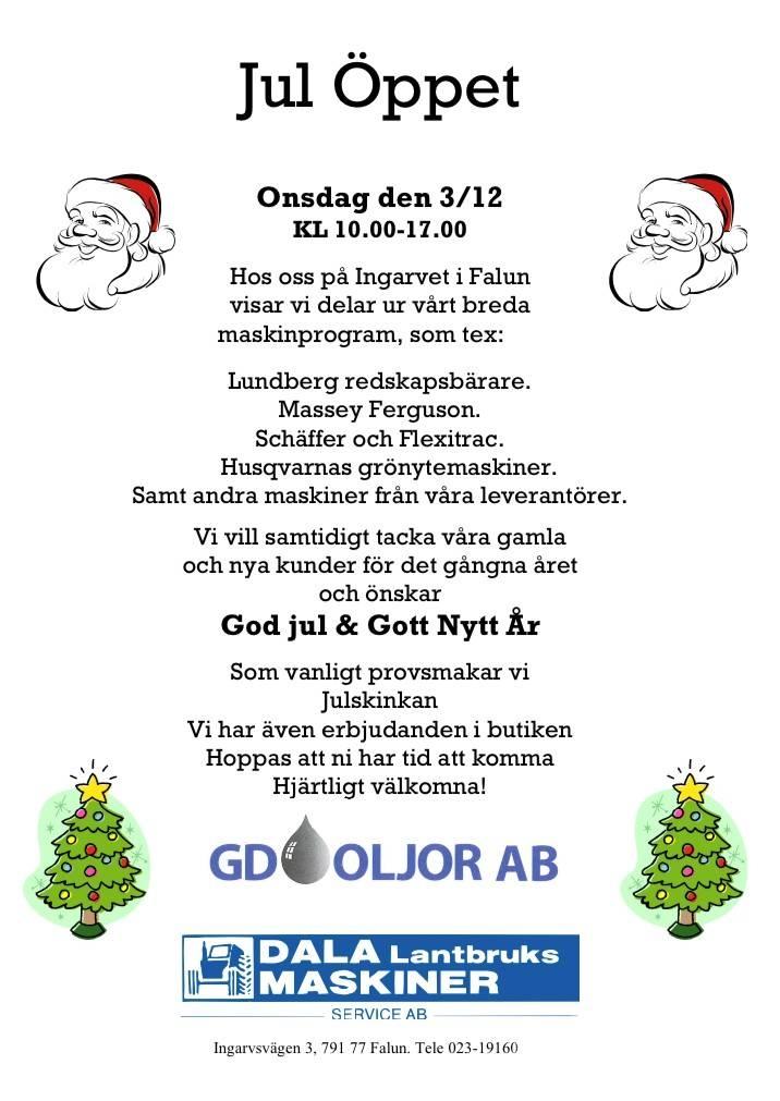  Öppet Hus Falun Сільгосптехніка - Інші