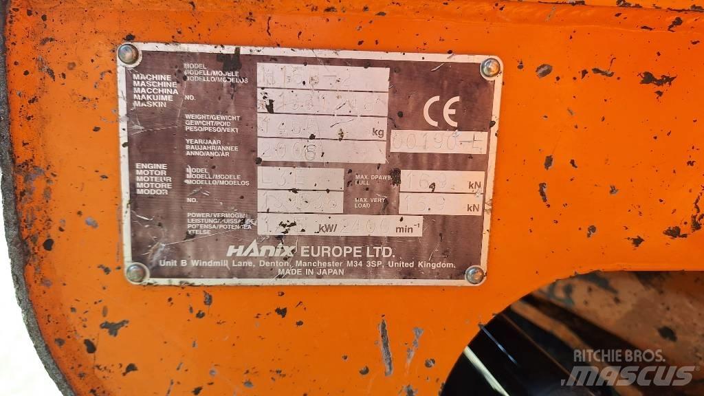 Hanix H15B-2 Міні-екскаватори < 7т