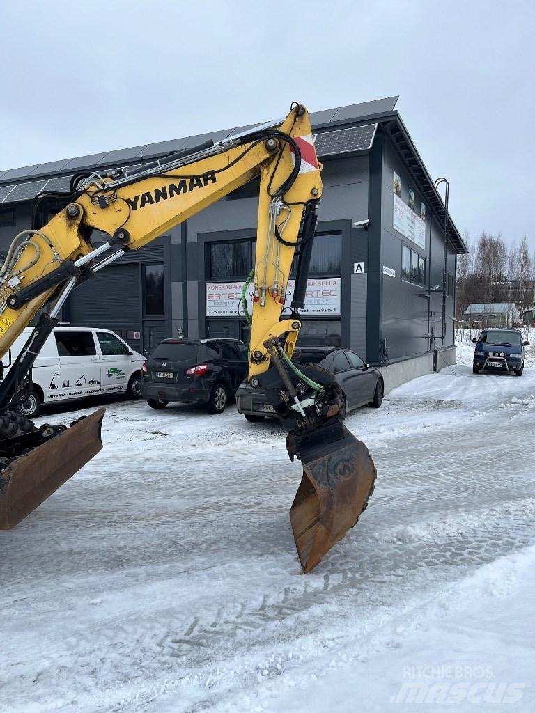 Yanmar B 95 W Колісні екскаватори