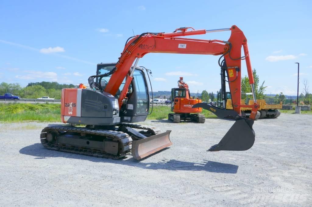 Hitachi ZX75US-3 Гусеничні екскаватори