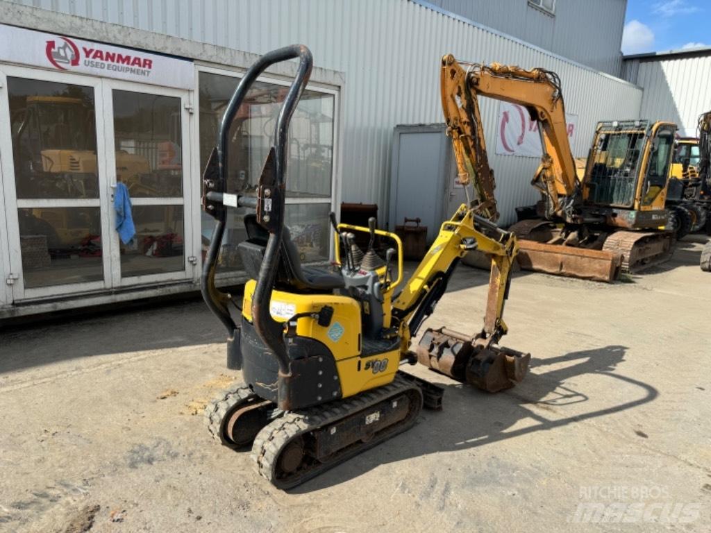 Yanmar SV08 (1C175) Міні-екскаватори < 7т