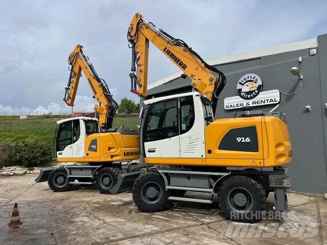 Liebherr 916 Колісні екскаватори