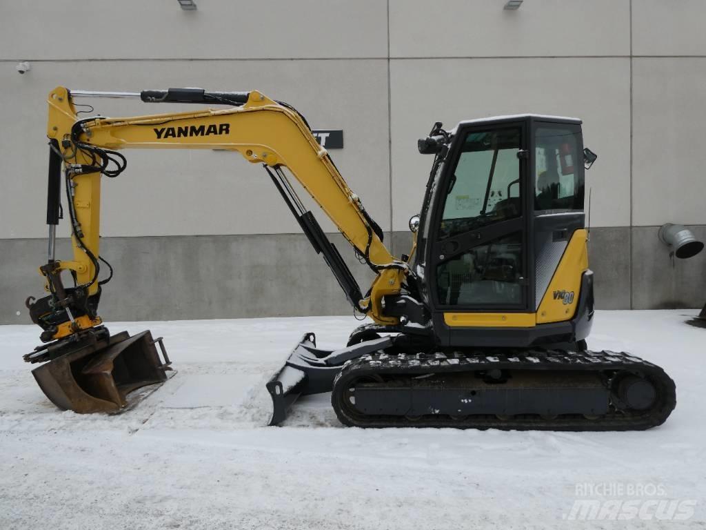 Yanmar Vio 80-1A Середні екскаватори 7т. - 12т.