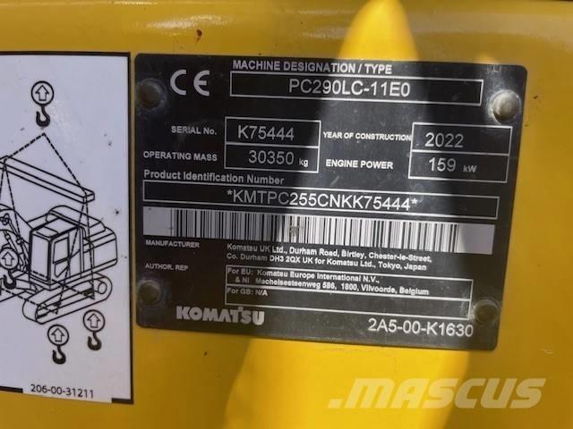 Komatsu PC 290 LC-11 Гусеничні екскаватори