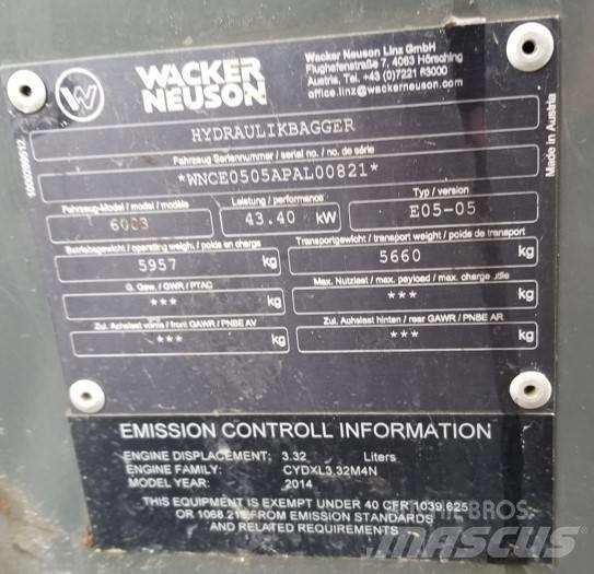 Wacker Neuson 6003 Гусеничні екскаватори