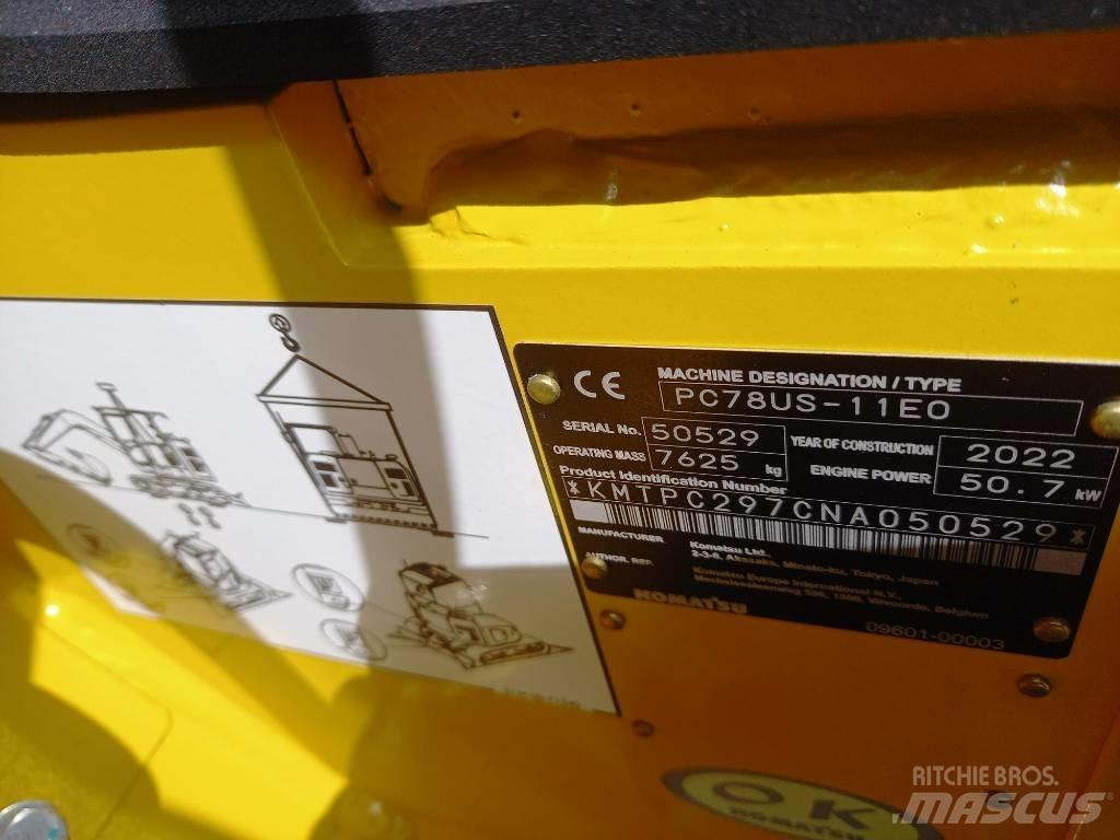 Komatsu PC78US-11EO Середні екскаватори 7т. - 12т.