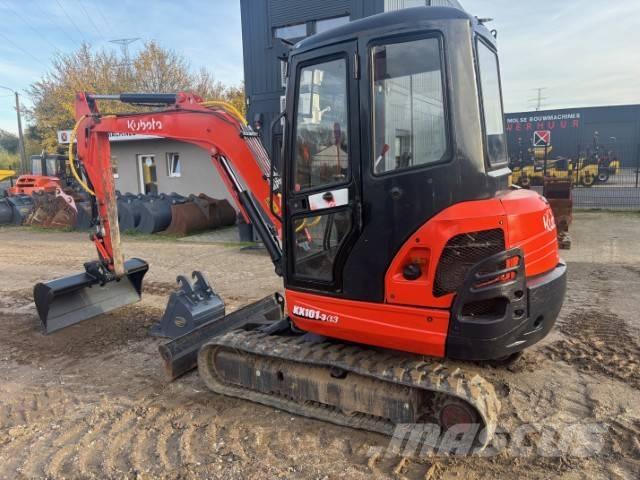 Kubota KX 101-3 Міні-екскаватори < 7т