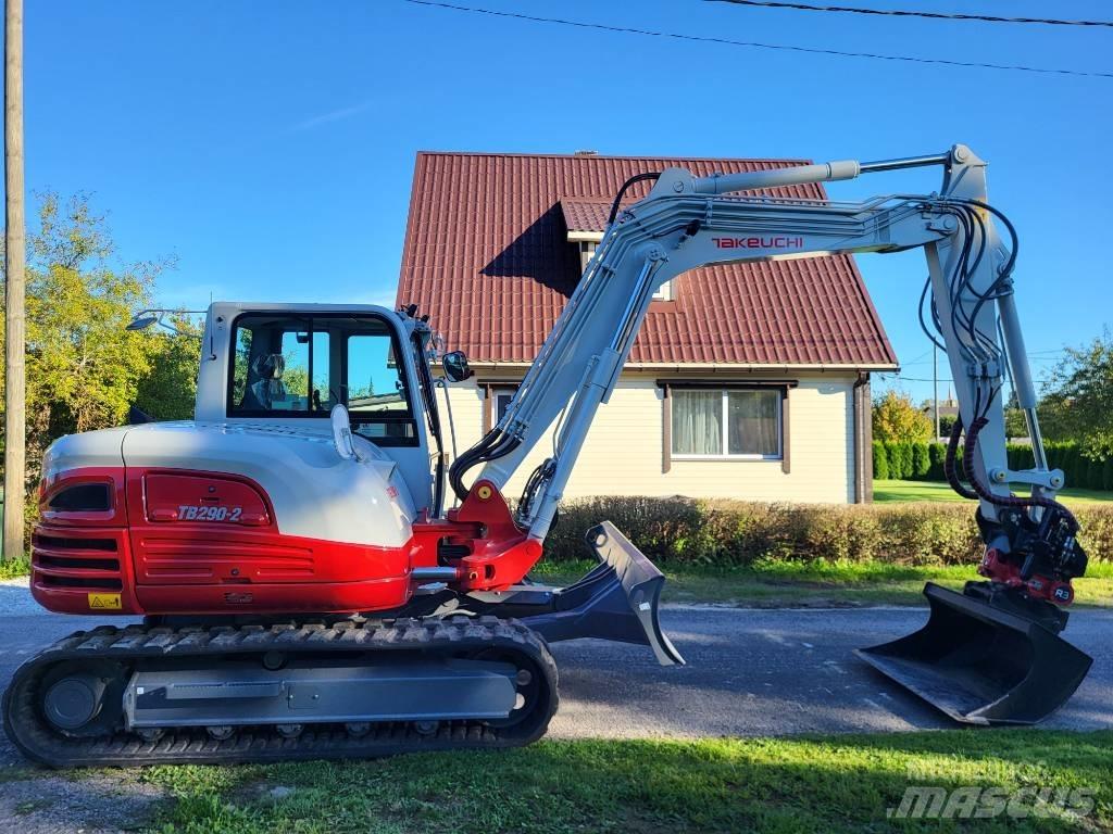 Takeuchi TB 290-2 Середні екскаватори 7т. - 12т.