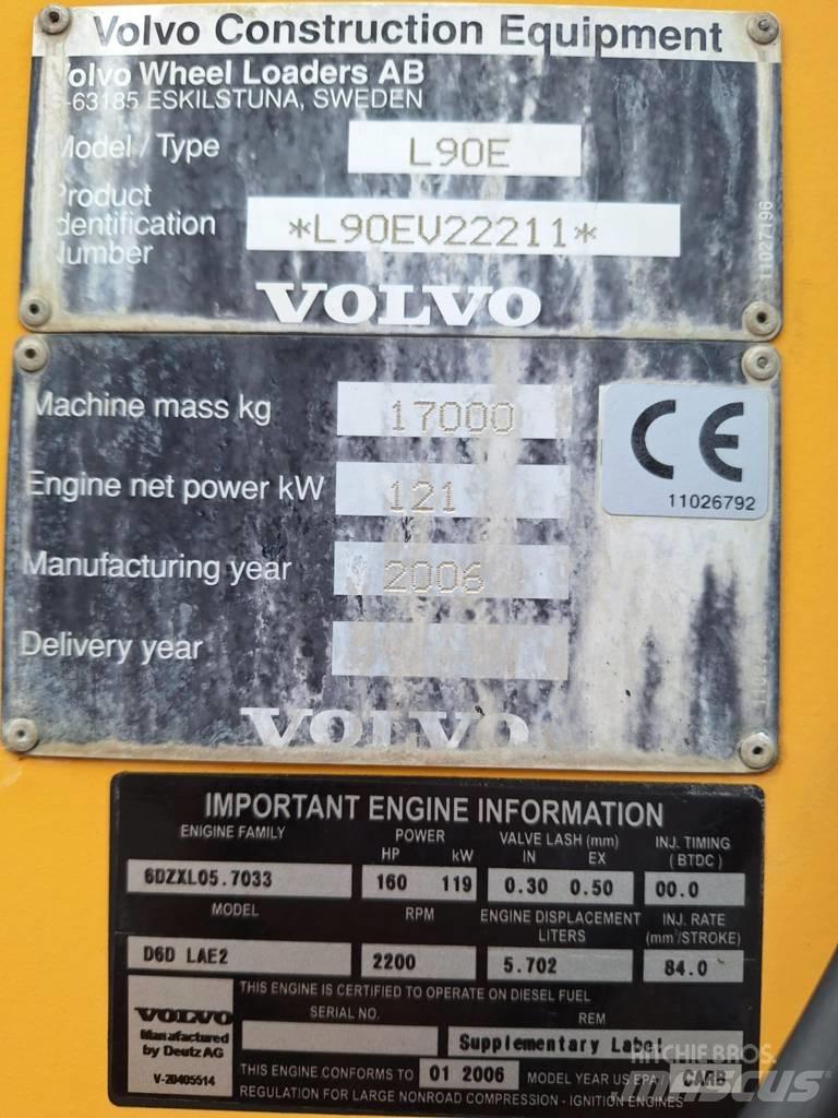 Volvo L 90 E Фронтальні навантажувачі