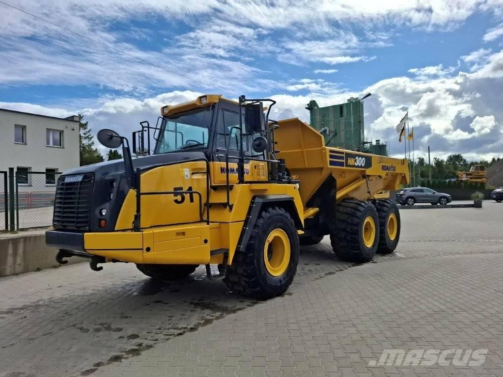 Komatsu HM 300 Зчленовані самоскиди