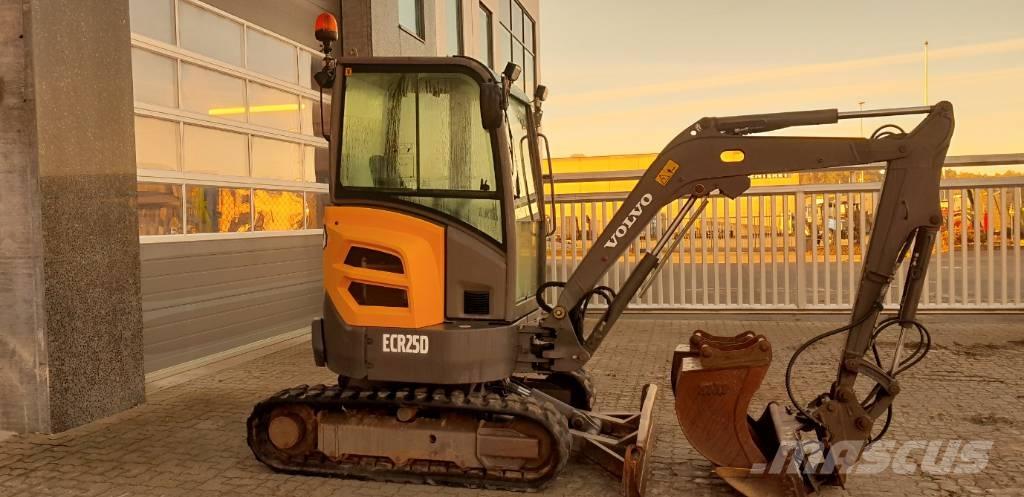 Volvo ECR 25 D Міні-екскаватори < 7т