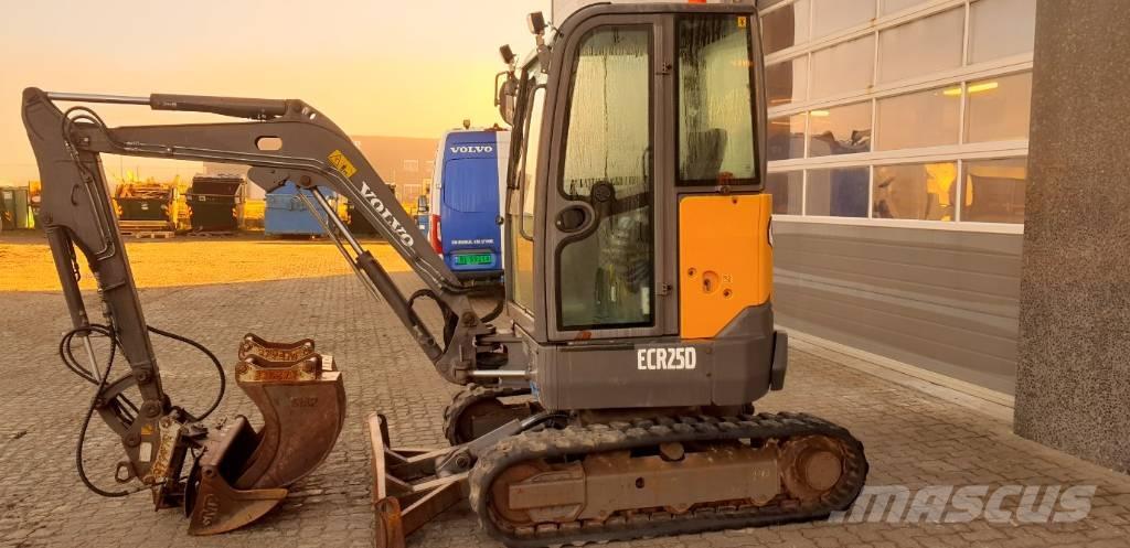 Volvo ECR 25 D Міні-екскаватори < 7т