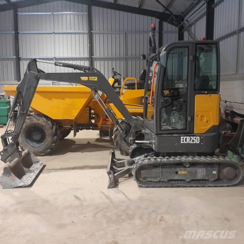 Volvo ECR 25 D Міні-екскаватори < 7т