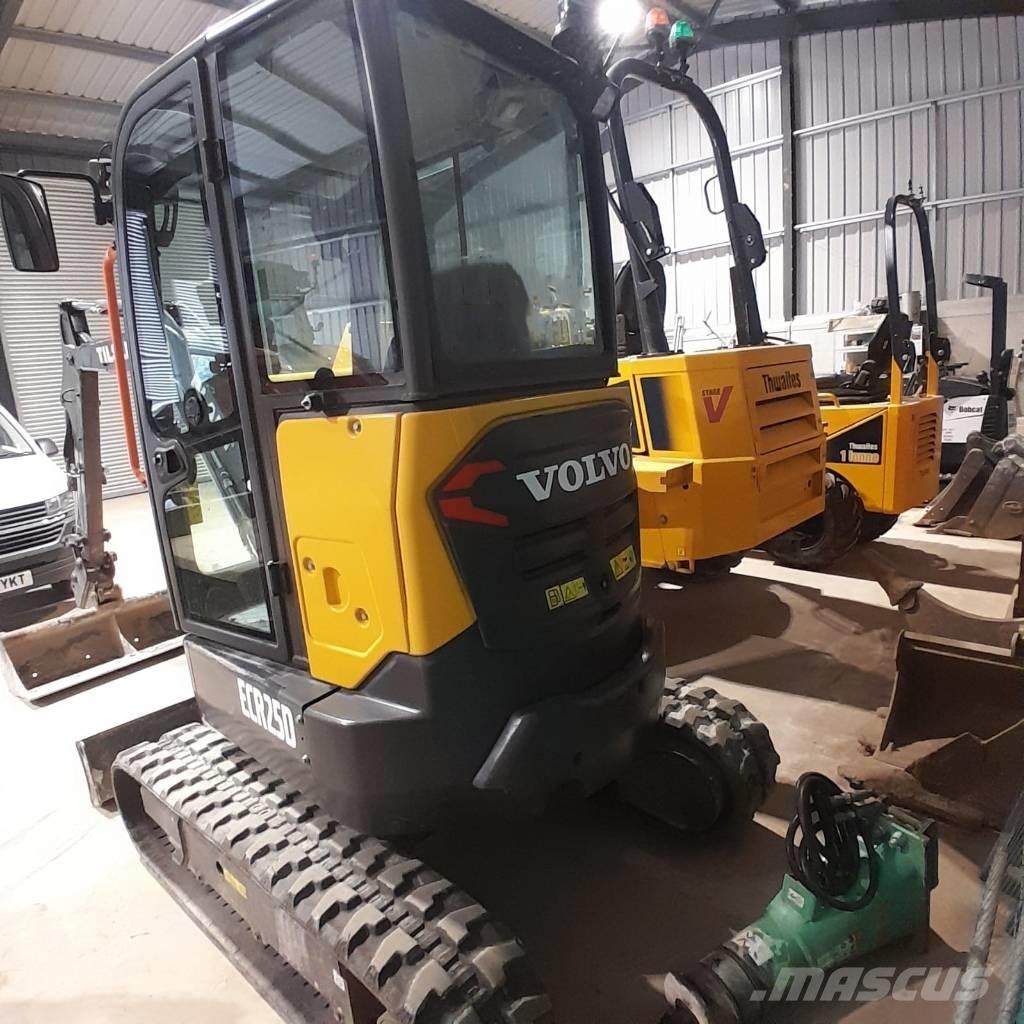 Volvo ECR 25 D Міні-екскаватори < 7т