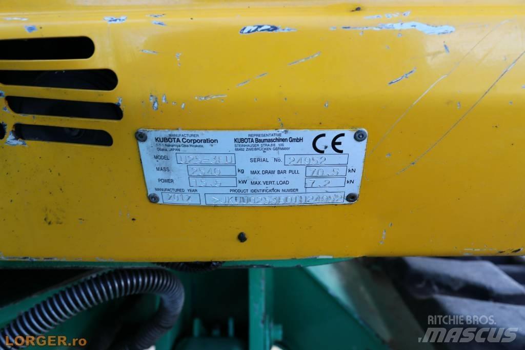 Kubota U25 - 3EU Міні-екскаватори < 7т