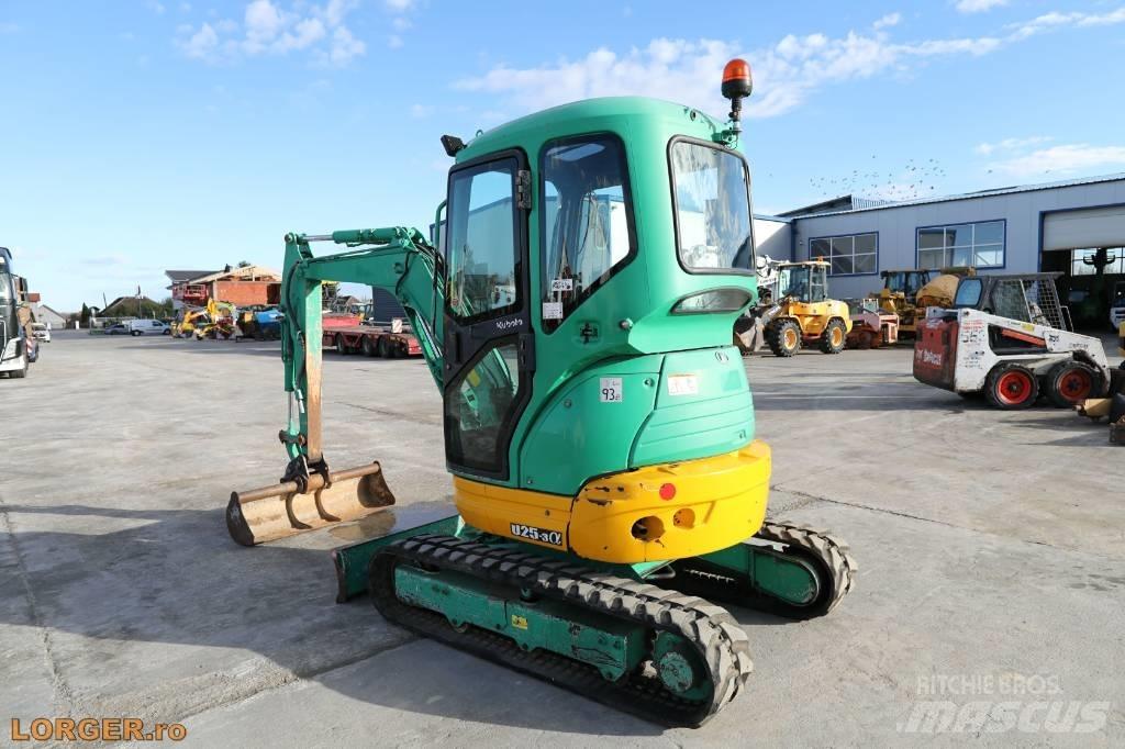 Kubota U25 - 3EU Міні-екскаватори < 7т