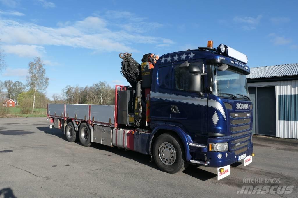 Scania G450 6x2 Автокрани