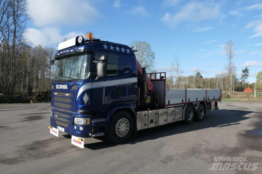 Scania G450 6x2 Автокрани