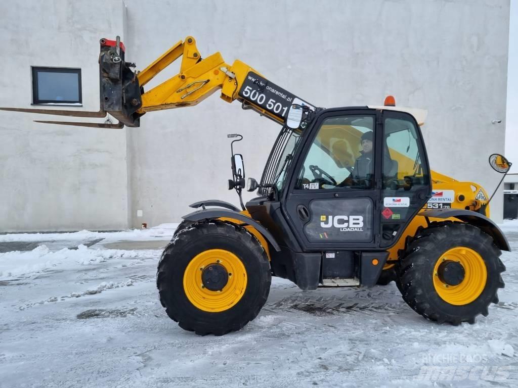JCB 531-70 Телескопічні навантажувачі