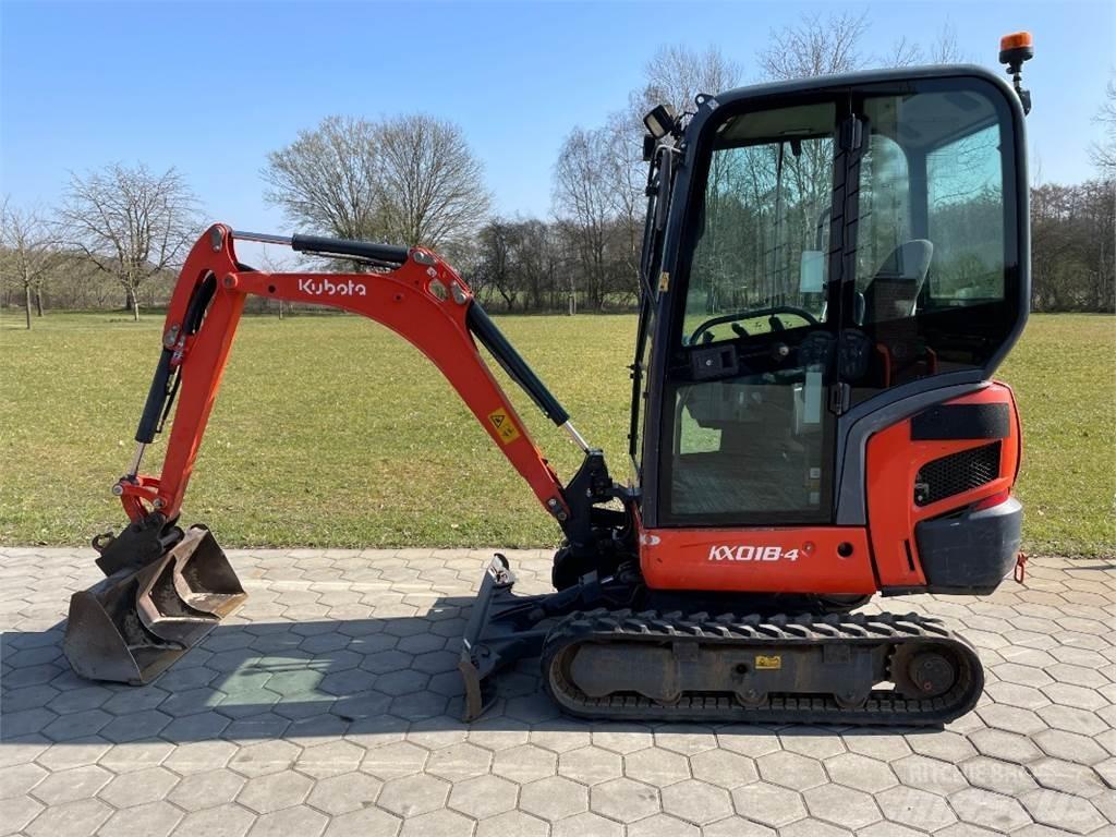 Kubota KX18-4 Міні-екскаватори < 7т