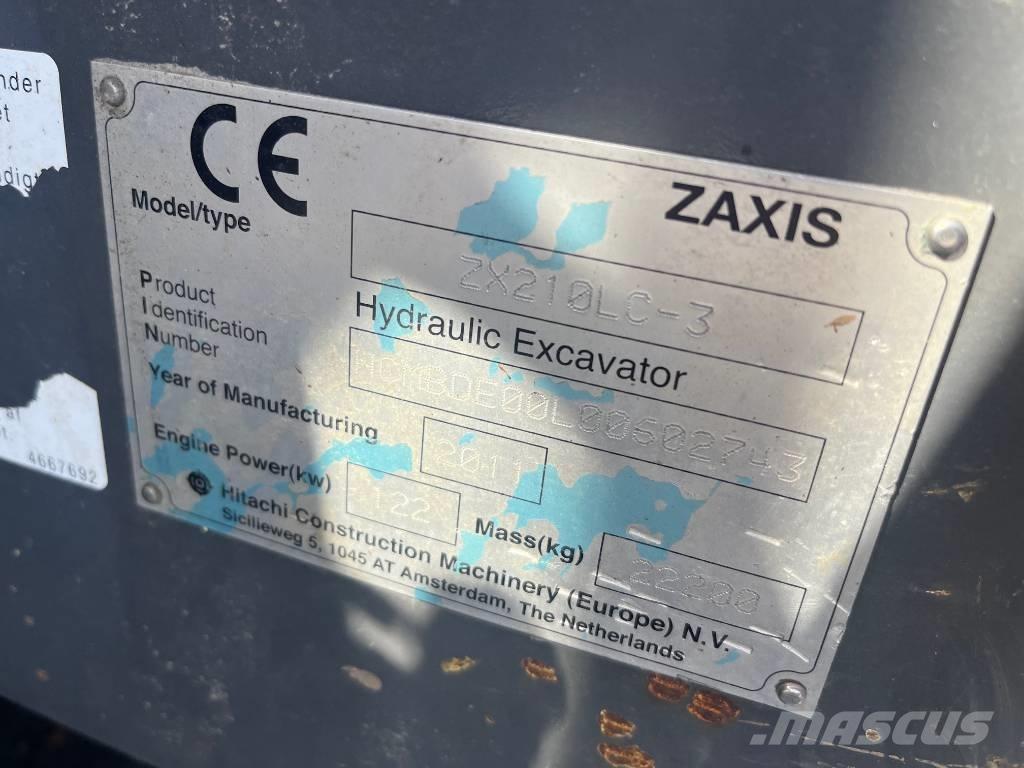 Hitachi ZX 210 LC-3 Гусеничні екскаватори