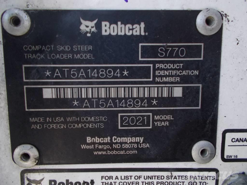 Bobcat S770 Міні-навантажувачі