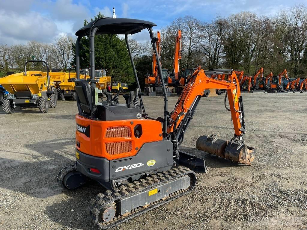 Doosan DX20z Міні-екскаватори < 7т