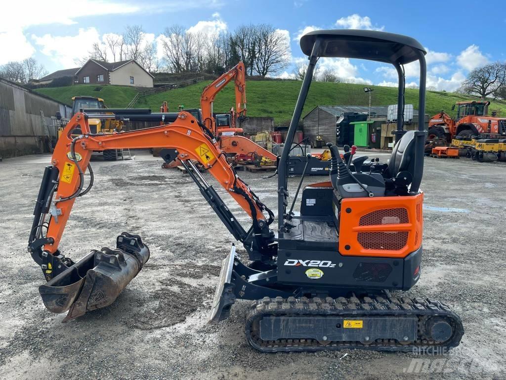 Doosan DX20z Міні-екскаватори < 7т