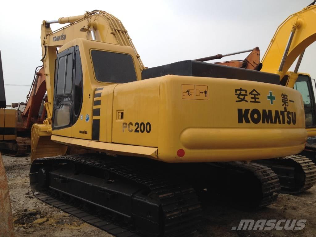 Komatsu PC200-6 Гусеничні екскаватори