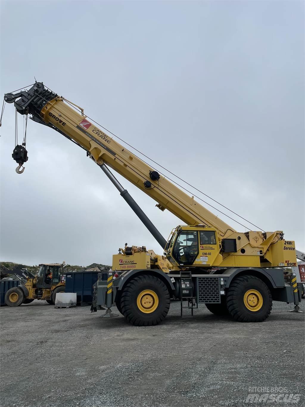 Grove RT890E автокрани всюдиходи