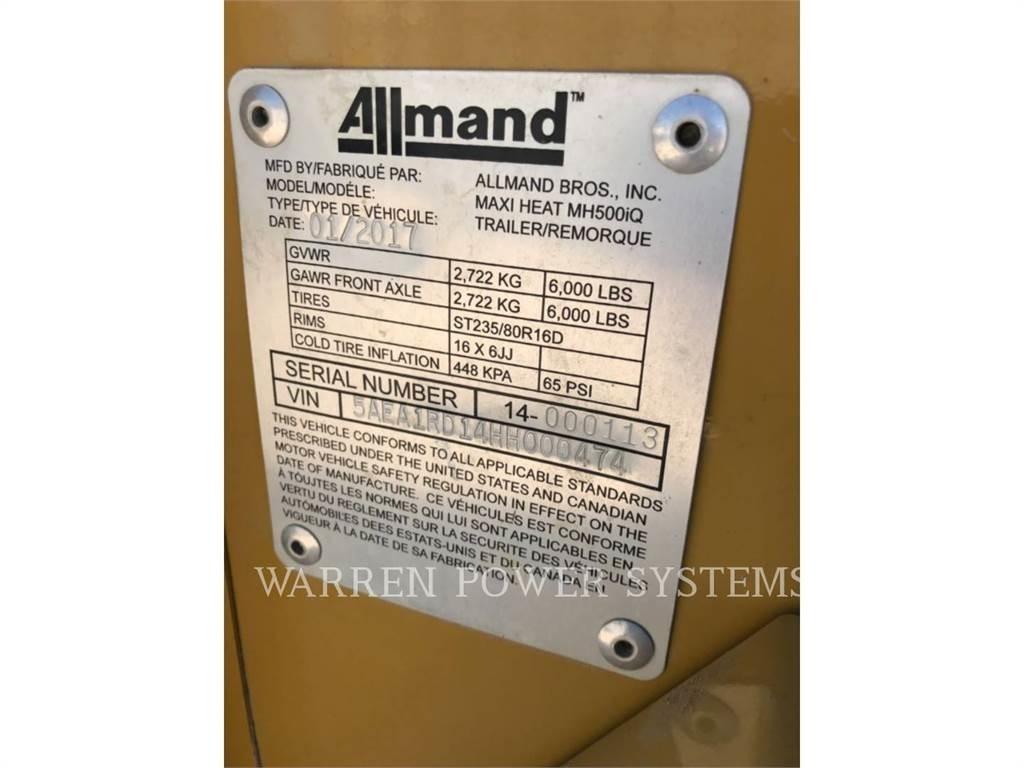 Allmand MH500 Обладнання для прогріву і розморожування