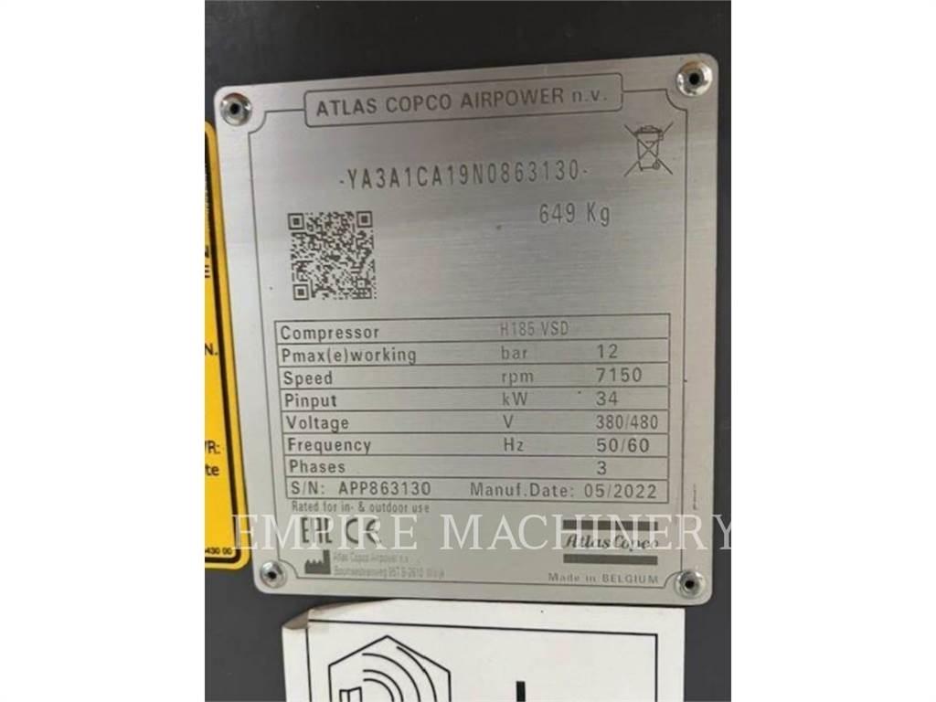 Atlas Copco H185 Компресори